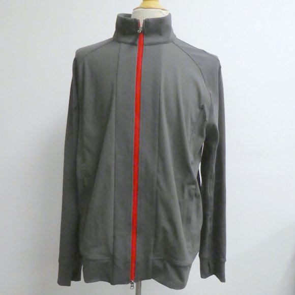 Lululemon gray tactic zip jacket xl